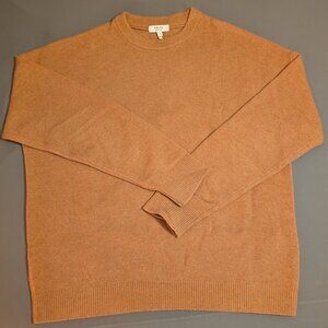 Reiss Parks Wool Camel Crewneck Sweater